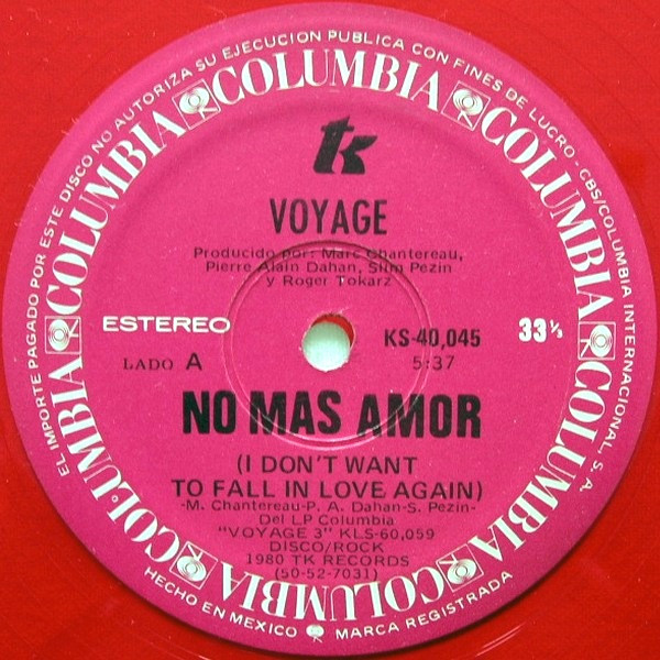 Voyage – I Don't Want To Fall In Love Again / I Love You