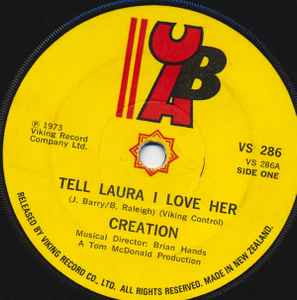 Creation (7) - Tell Laura I Love Her album cover