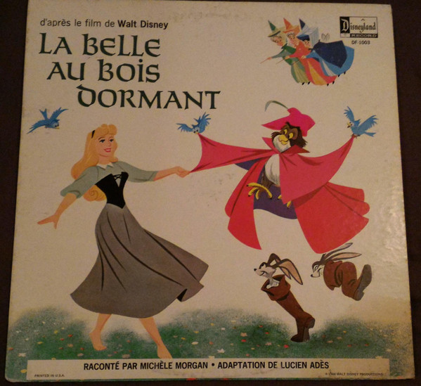 Disney - La Belle au Bois Dormant - Vinyle blanc & rose - Tirage