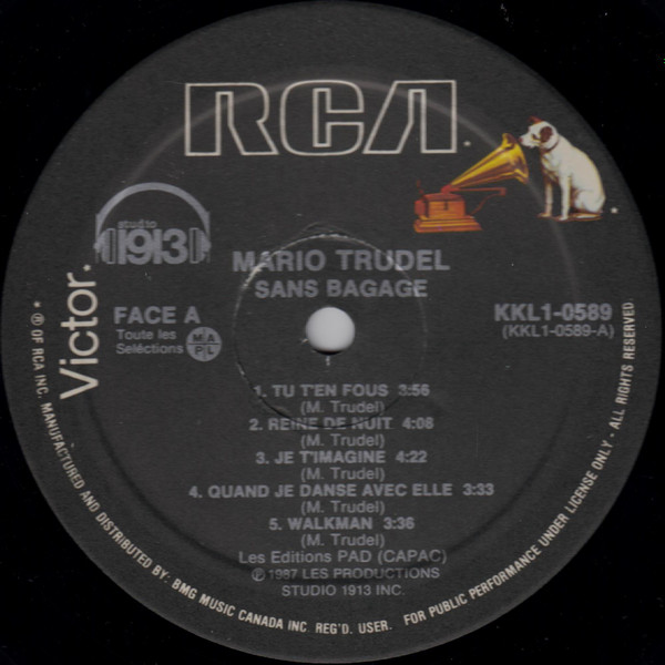 baixar álbum Mario Trudel - Sans Bagage