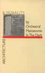 Cover of Architecture & Morality, 1981-11-08, Cassette