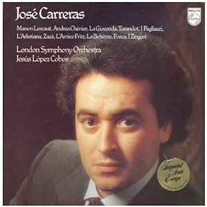 José Carreras - Opera Arias album cover