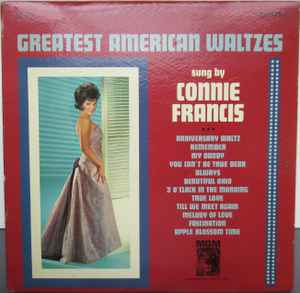 Connie Francis - Greatest American Waltzes album cover