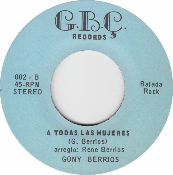 last ned album Gony Berrios - Laura