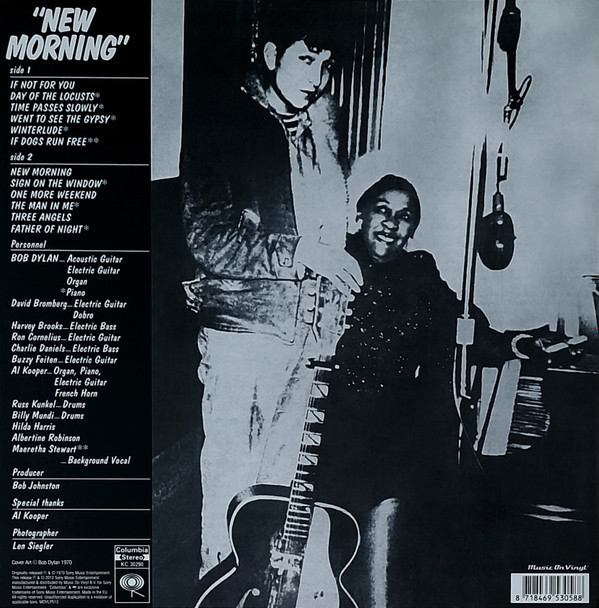 Bob Dylan - New Morning | Columbia (KC 30290) - 2