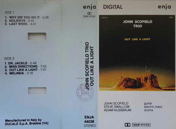 John Scofield Trio - Out Like A Light | Releases | Discogs