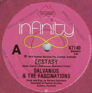 Dalvanius & The Fascinations - Ecstasy album cover