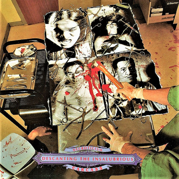 Carcass – Necroticism (Descanting The Insalubrious) (2020, Orange, Vinyl) -  Discogs