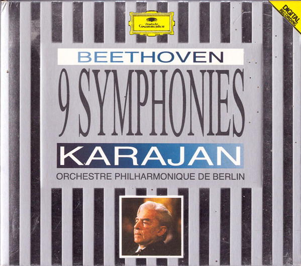 Beethoven, Karajan, Berliner Philharmoniker – 9 Symphonien