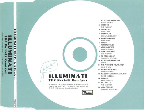 The Pastels – Illuminati - The Pastels Remixes (1998, CD) - Discogs