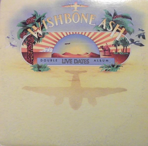 新しい 3CDセット！WISHBONE ASH/LIVE 2 & VOL.1 DATES 洋楽 