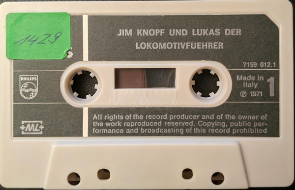 ladda ner album Michael Ende - Jim Knopf Und Lukas Der Lokomotivführer