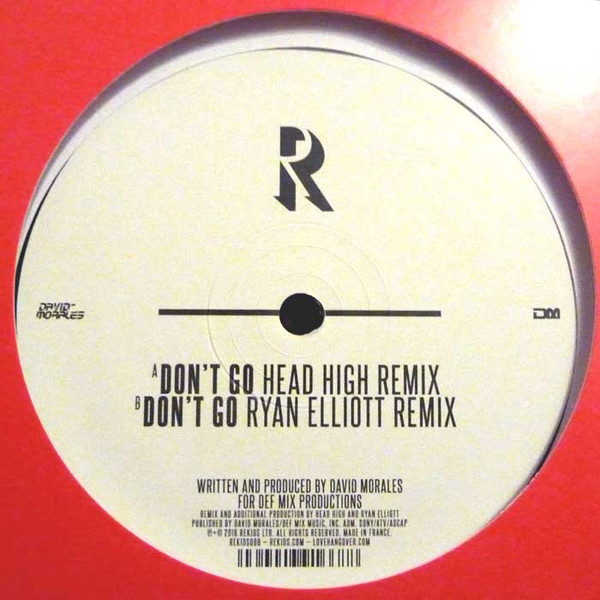 David Morales – The Red Zone Project Vol. 1- Don’t Go Remixes