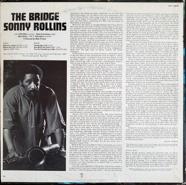 Album herunterladen Sonny Rollins - The Bridge
