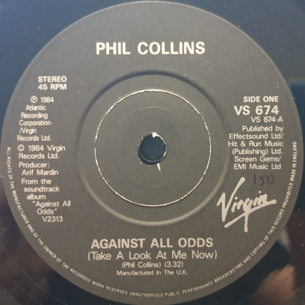 Phil Collins - Against All Odds 🎵 (Take A Look At Me Now