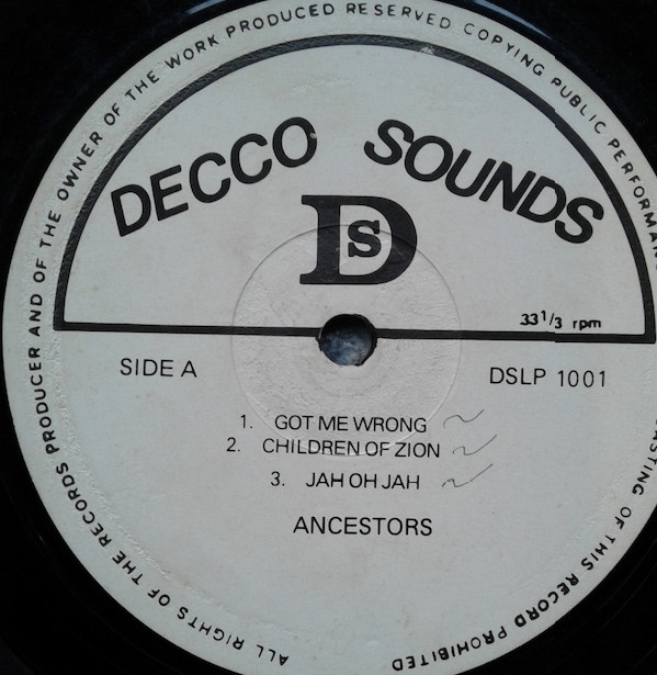 descargar álbum Ancestors - Jah Oh Jah Disco Regge