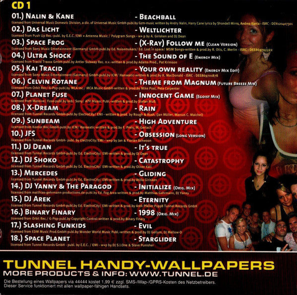 last ned album Various - Best Of Tunnel 1996 1999