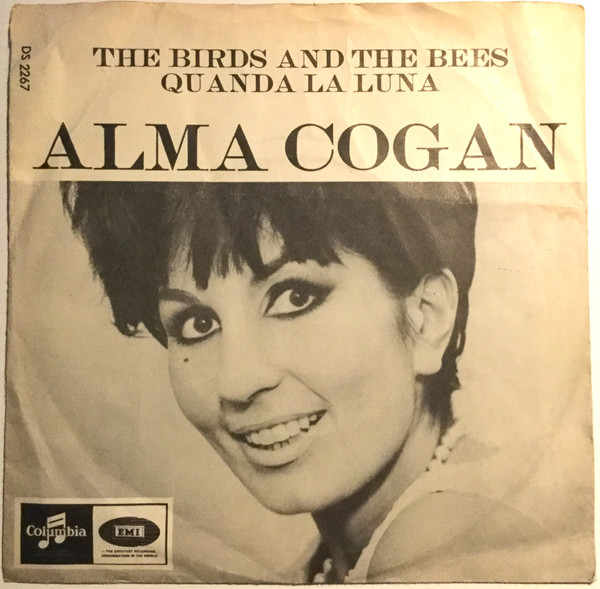 Alma Cogan - 7 Single - Tell Him / Fly Me To The Moon - Columbia DB 4965,  1963