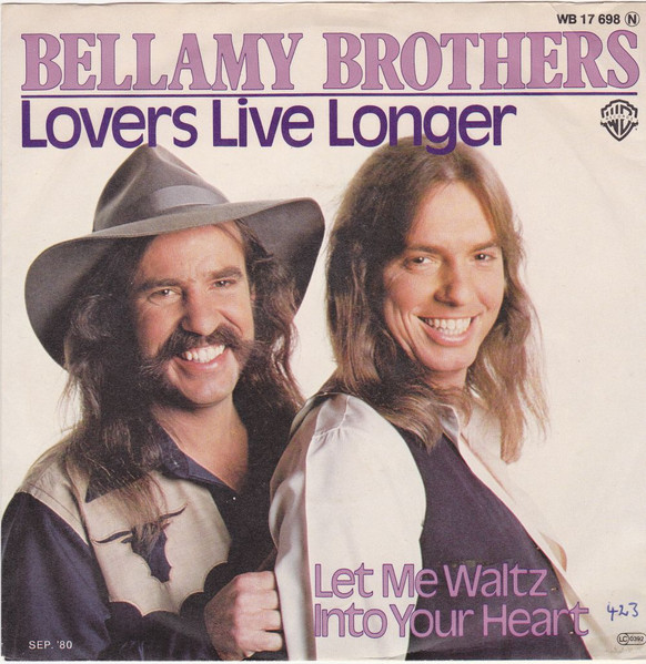 Bellamy Brothers – Lovers Live Longer (1980, Vinyl) - Discogs