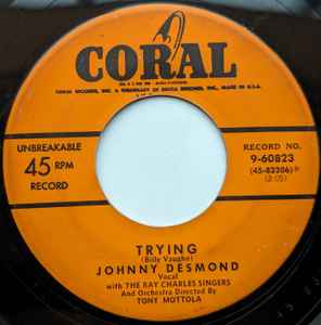 Johnny Desmond - Trying / Wild Guitars album cover