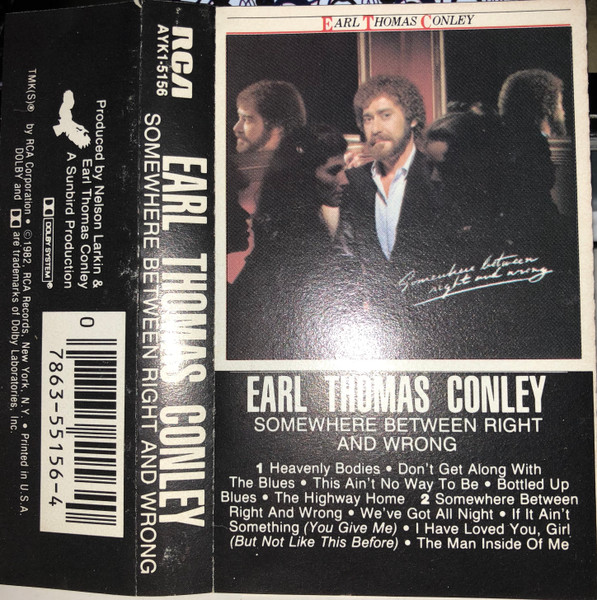 Earl Thomas Conley – Somewhere Between Right And Wrong (1982