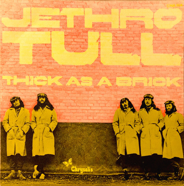 Jethro Tull – Thick As A Brick (1972, Vinyl) - Discogs