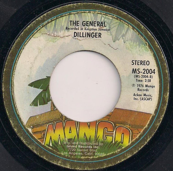 last ned album Dillinger - Cokane In My Brain The General