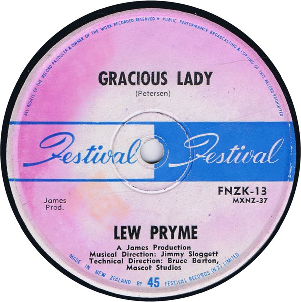 télécharger l'album Lew Pryme - Gracious Lady