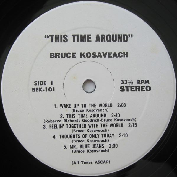 descargar álbum Bruce Kosaveach - This Time Around