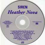 Cover of Siren, 1998, CD