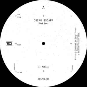 Oscar Escapa - Motion album cover