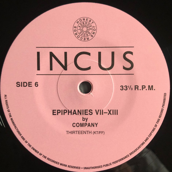 Epiphanies VII-XIII