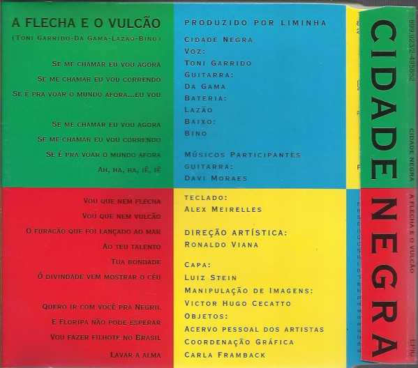 lataa albumi Cidade Negra - A Flecha E O Vulcão