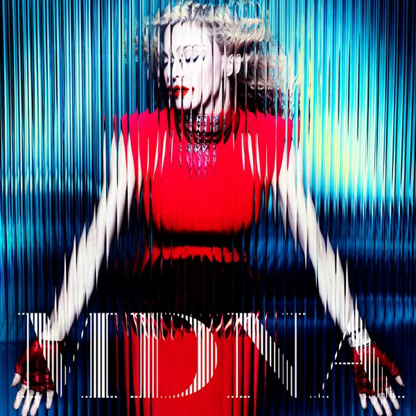 MADONNA MDNA PROMO 4 Official Interscope STICKERS 4.5x4.5 2012