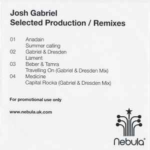 Josh Gabriel - Selected Production / Remixes album cover