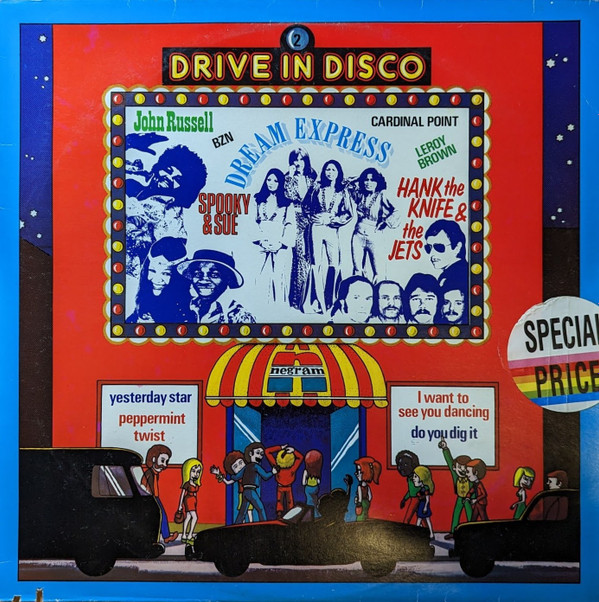 Обложка конверта виниловой пластинки Various - Drive In Disco 2