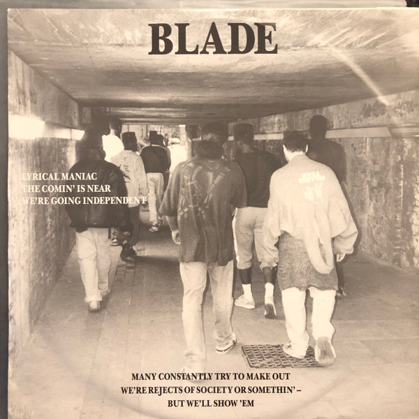 Blade – Lyrical Maniac (1989, Vinyl) - Discogs