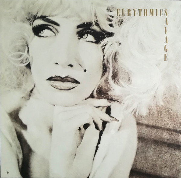 Обложка конверта виниловой пластинки Eurythmics - Savage