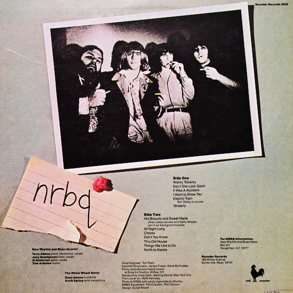 NRBQ – Kick Me Hard (1979, Wacky Tobacky Version, Vinyl) - Discogs