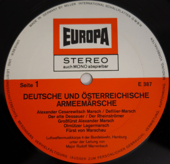 baixar álbum Luftwaffenmusikkorps IV Der Bundeswehr - Deutsche Armeemärsche