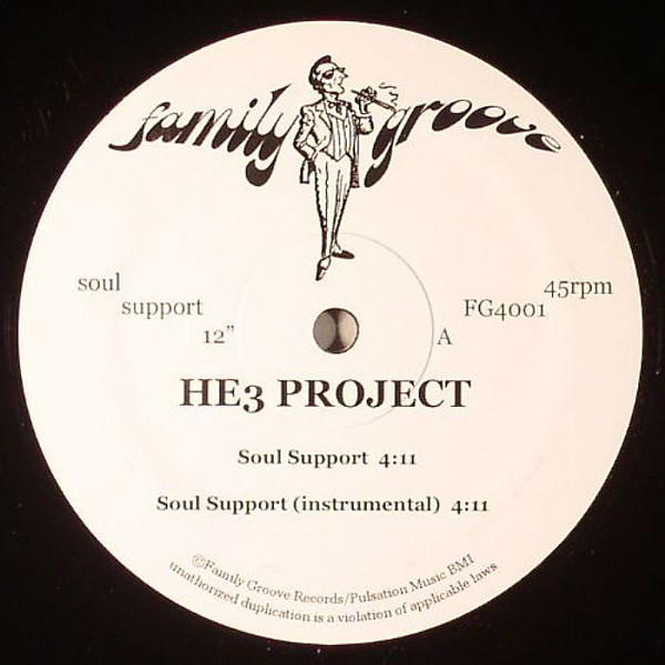 HE3 Project – Soul Support (2011, Vinyl) - Discogs