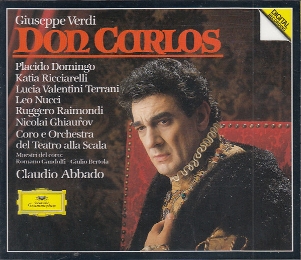 Giuseppe Verdi – Don Carlos (1985, Vinyl) - Discogs