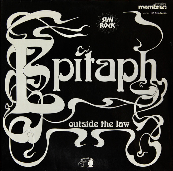 Epitaph – Outside The Law (1974, Vinyl) - Discogs