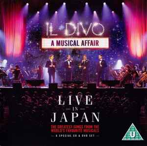 Il Divo - A Musical Affair - Live In Japan album cover