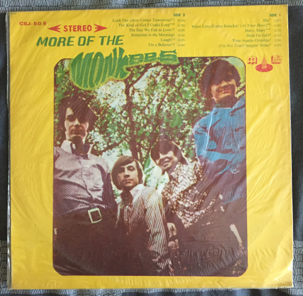 The Monkees – More Of The Monkees (1967, Vinyl) - Discogs