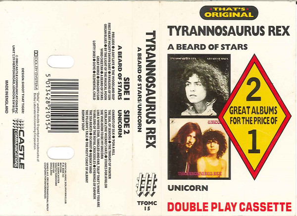 Tyrannosaurus Rex - A Beard Of Stars / Unicorn | Releases | Discogs