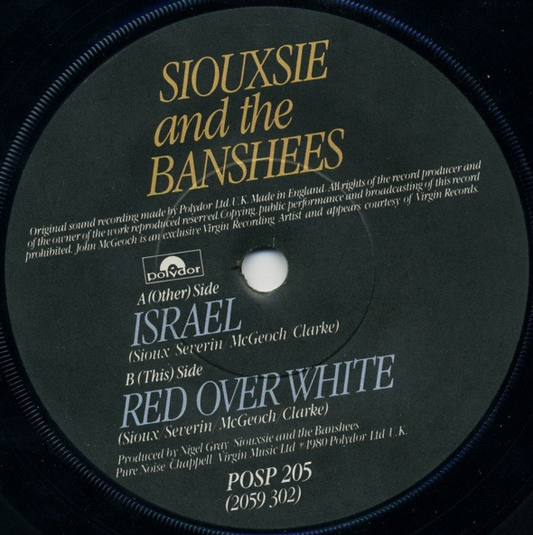 lataa albumi Siouxsie And The Banshees - Israel