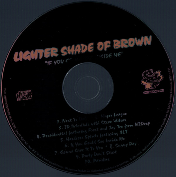 baixar álbum Lighter Shade Of Brown - If You Could See Inside Me