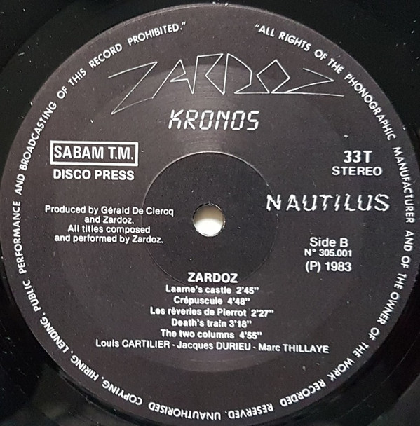 Zardoz - Kronos | Nautilus (305.001) - 4