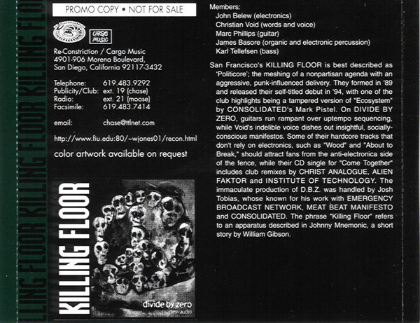 télécharger l'album Killing Floor - Divide By Zero